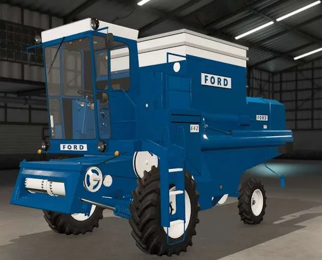 FS25 Ford/Claas 642 Combine v1.0 Harvesters Mod FS25 Mod Free Download