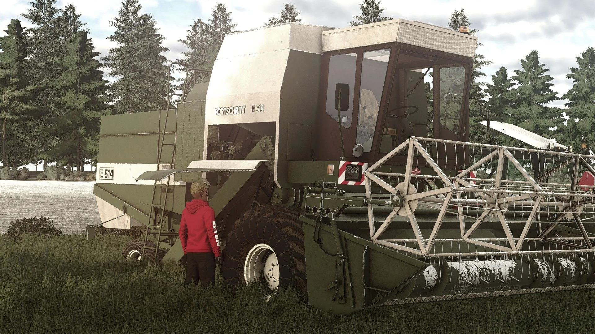 FS25 Fortschritt E-512/E-514 V1.1 Harvesters Mod FS25 Mod Free Download