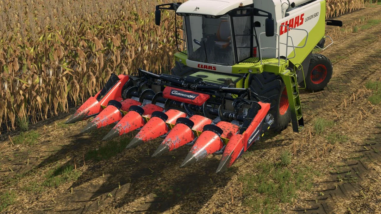 FS25 Geringhoff Northstar 630F + 830F V1.0 Harvesters Mod FS25 Mod Free Download