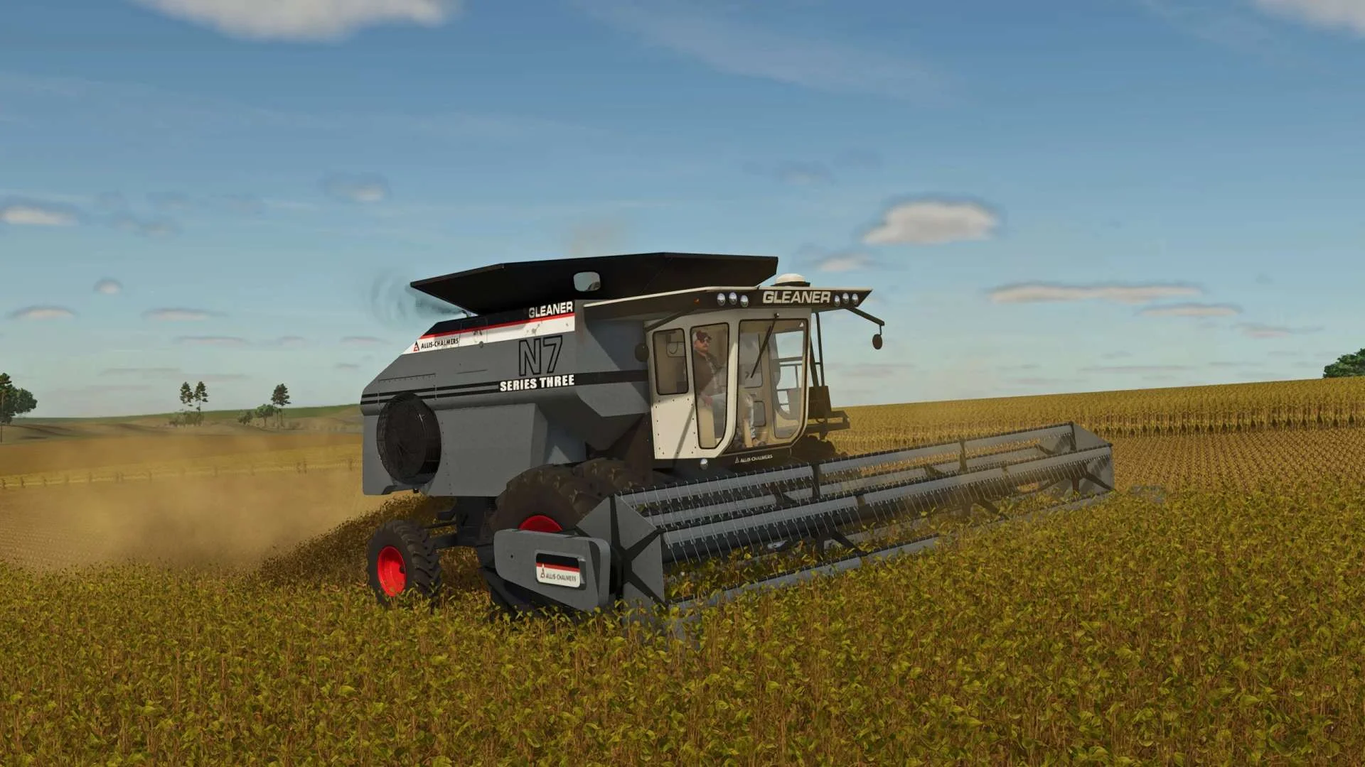 FS25 Gleaner N Series Combine v1.0 Harvesters Mod FS25 Mod Free Download