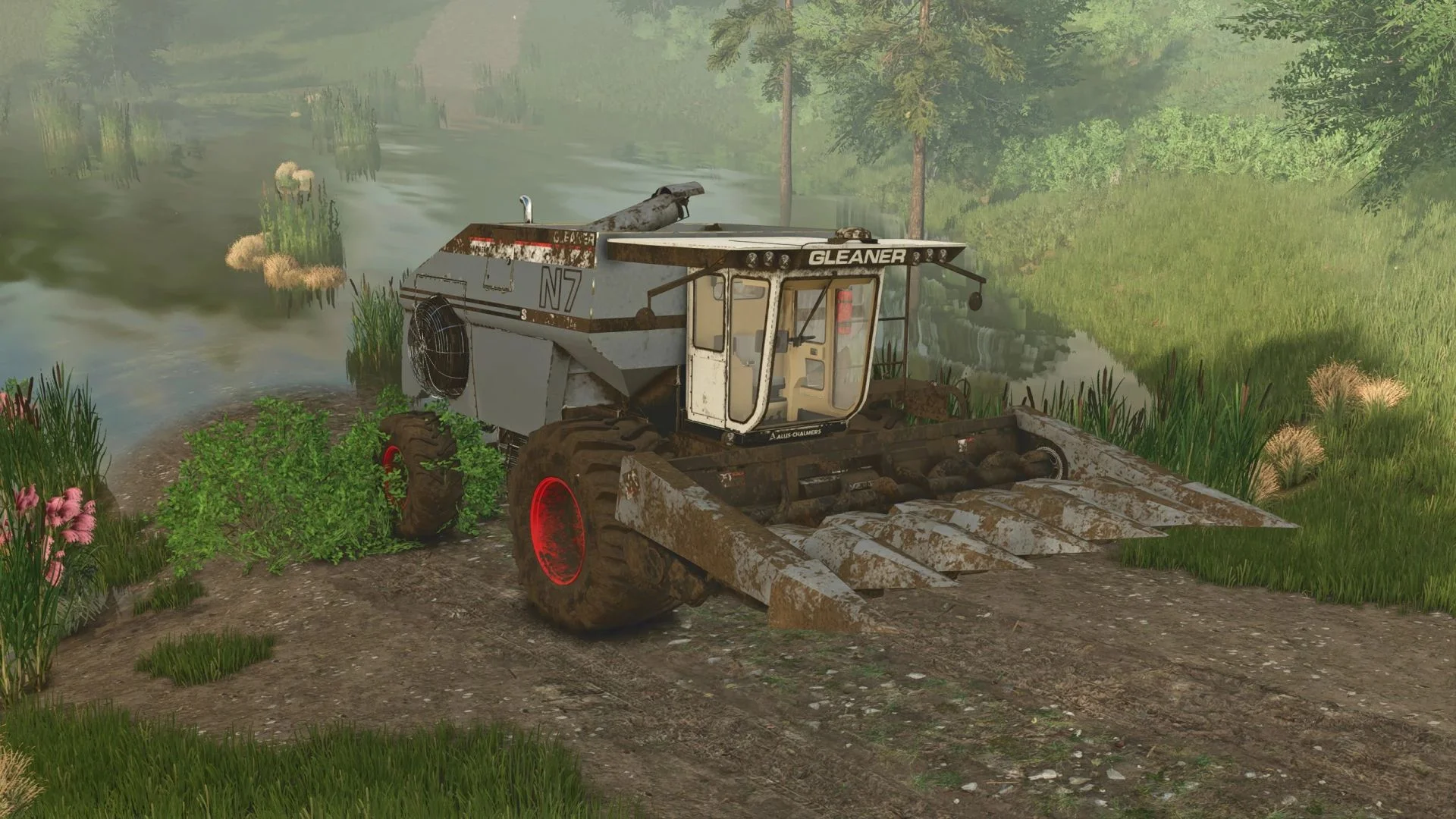 FS25 Gleaner N Series V1.0 Harvesters Mod FS25 Mod Free Download