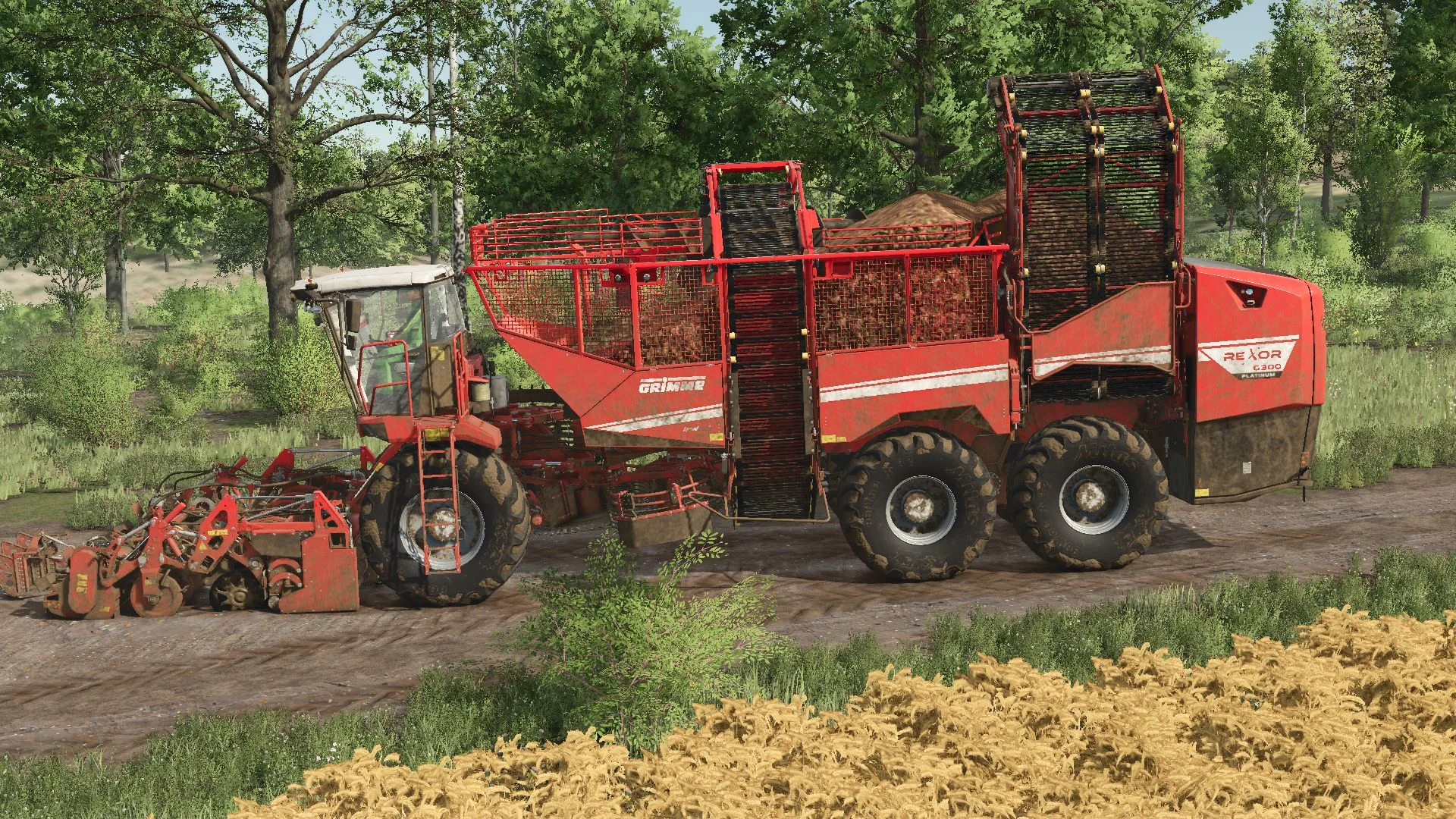 FS25 Grimme Rexor 6300 V1.0 Harvesters Mod FS25 Mod Free Download