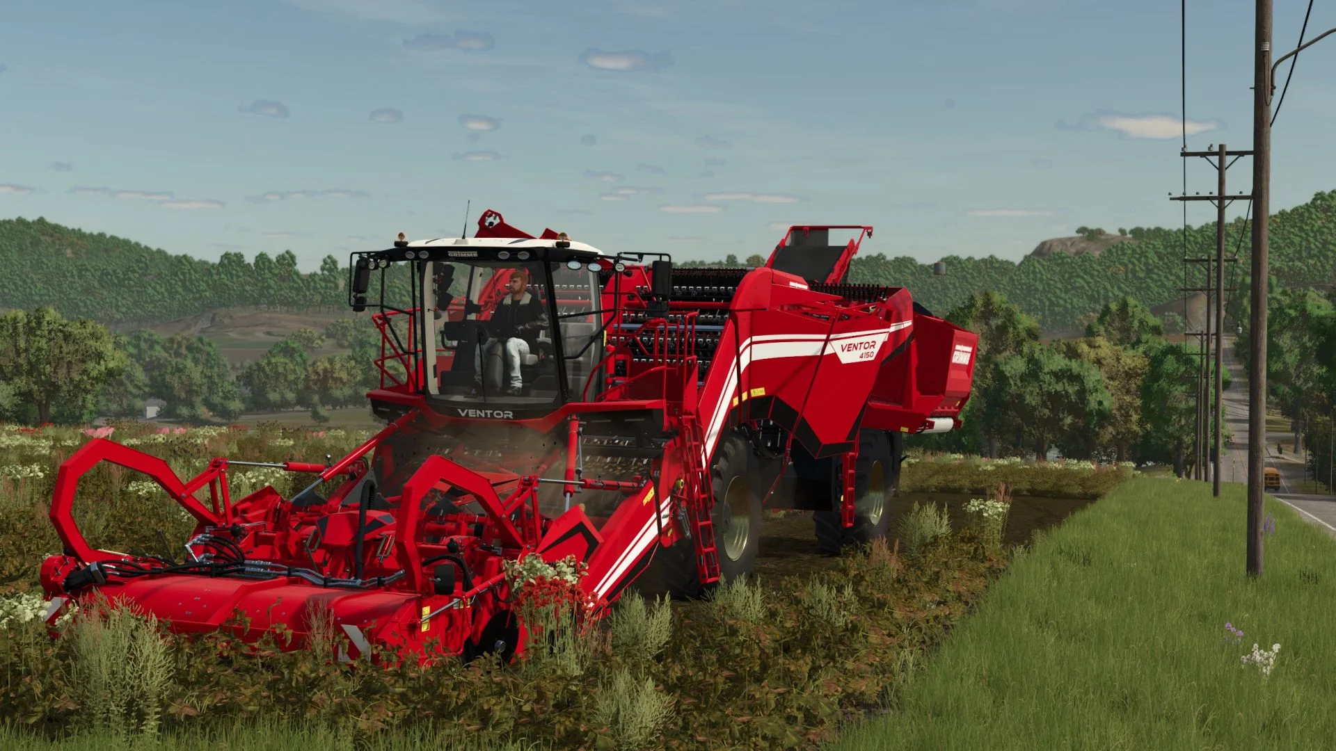 FS25 Grimme Ventor 4150 Edit V1.0 Harvesters Mod FS25 Mod Free Download