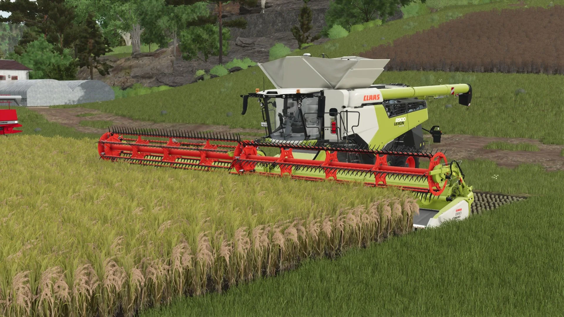 FS25 Harvester Pack to Harvest Rice V1.0 Harvesters Mod FS25 Mod Free Download