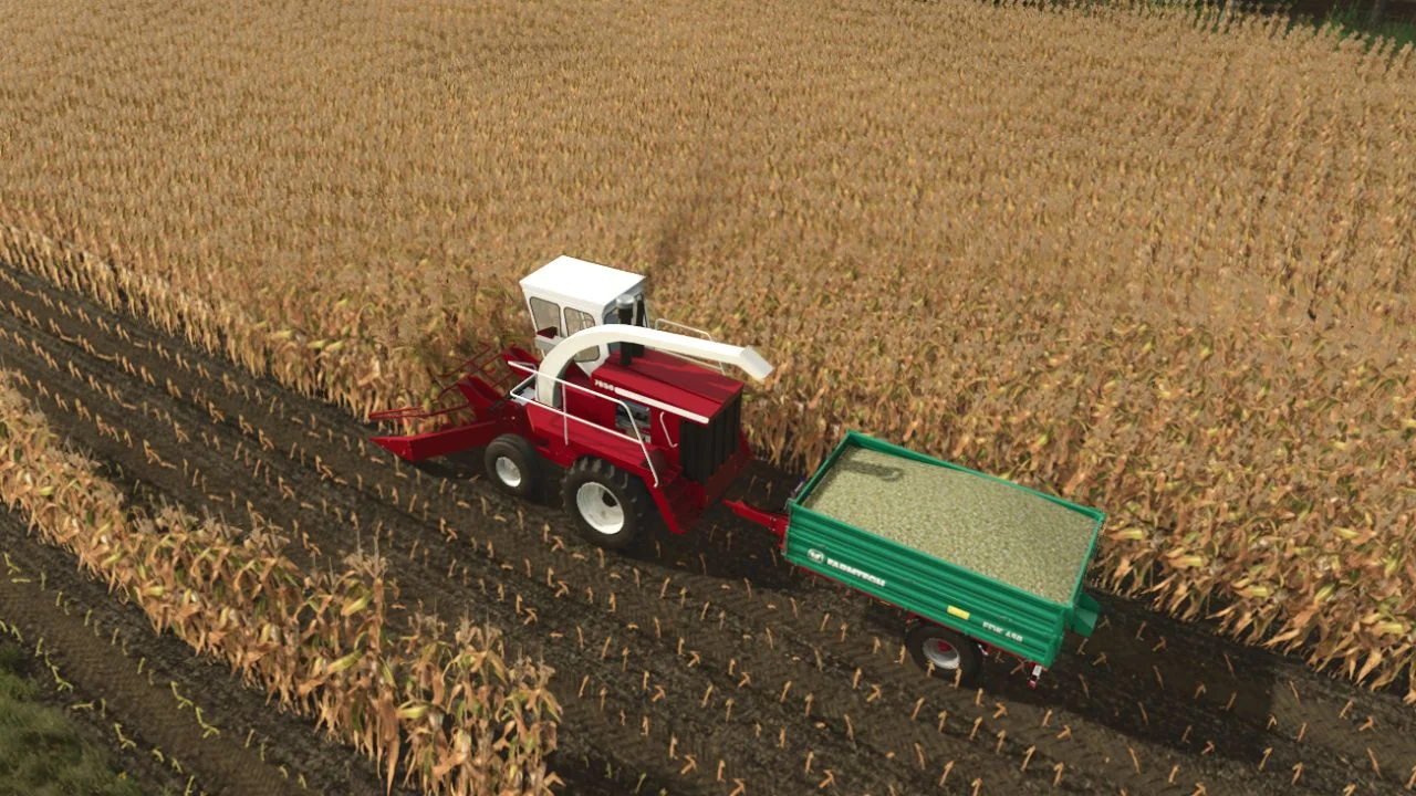 FS25 Hesston 7650 Field Queen V1.0 Harvesters Mod FS25 Mod Free Download