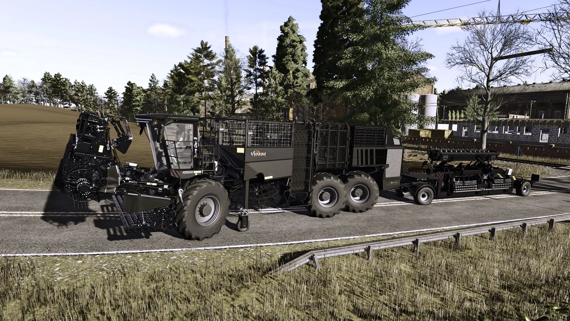 FS25 Holmer Terra Dos 5-40 Ghost Edition V1.0 Harvesters Mod FS25 Mod Free Download