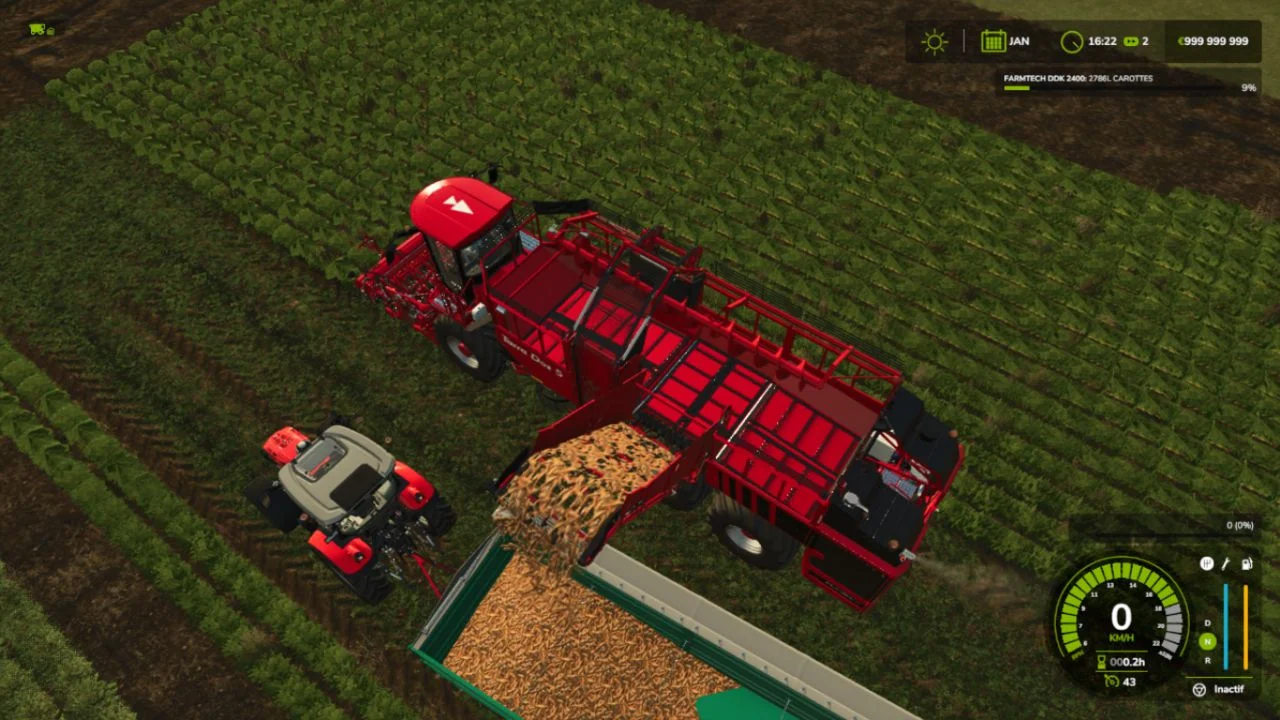 FS25 Holmer Terra Dos T540 Multifruit v1.0 Harvesters Mod FS25 Mod Free Download