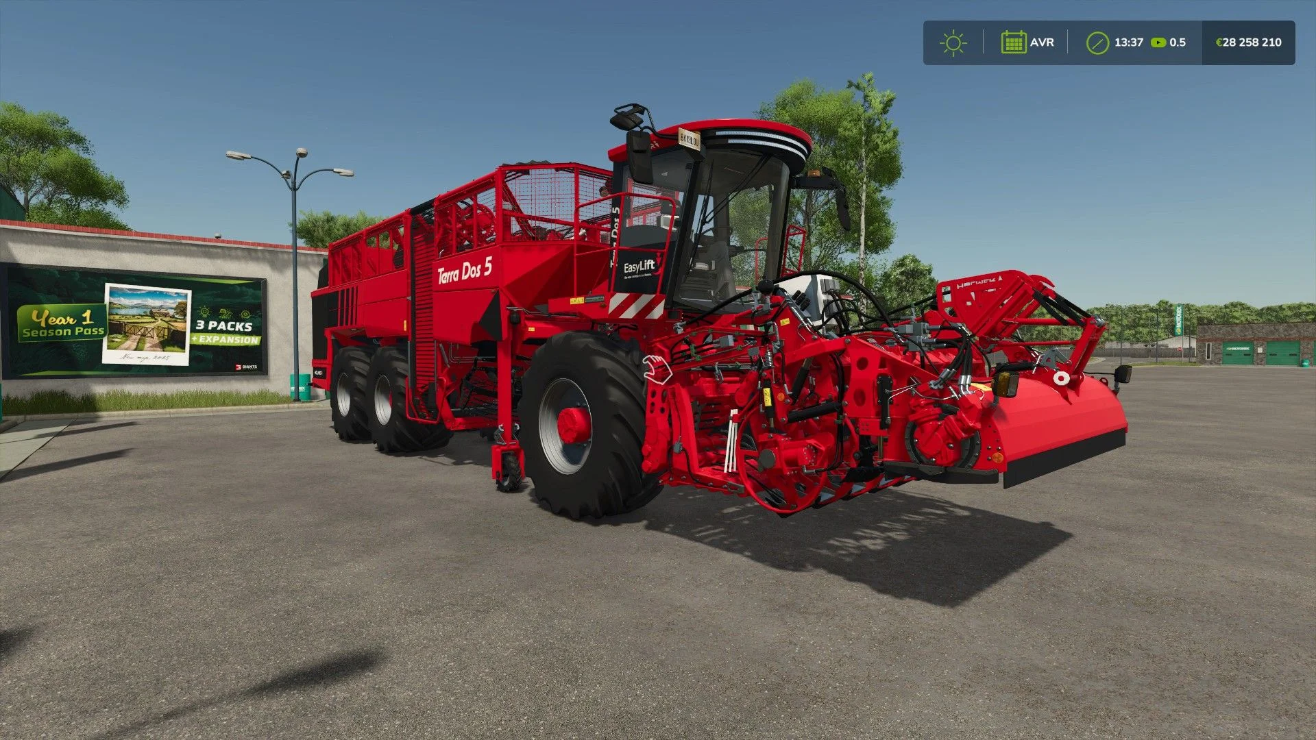 FS25 Holmer TerraDos T540 Multifruit V1.0 Harvesters Mod FS25 Mod Free Download