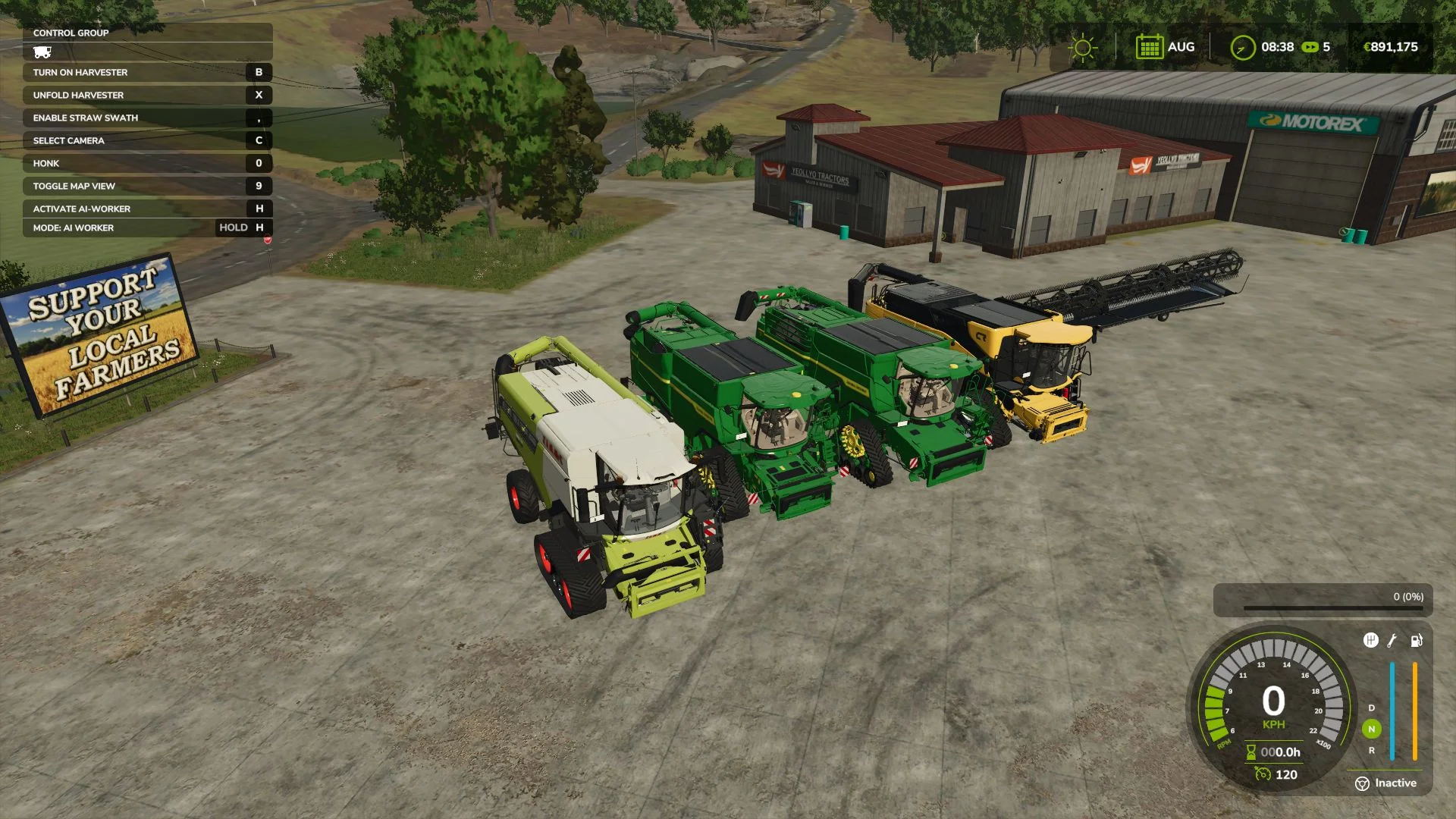 FS25 Improved Harvester Pack V1.0 Harvesters Mod FS25 Mod Free Download