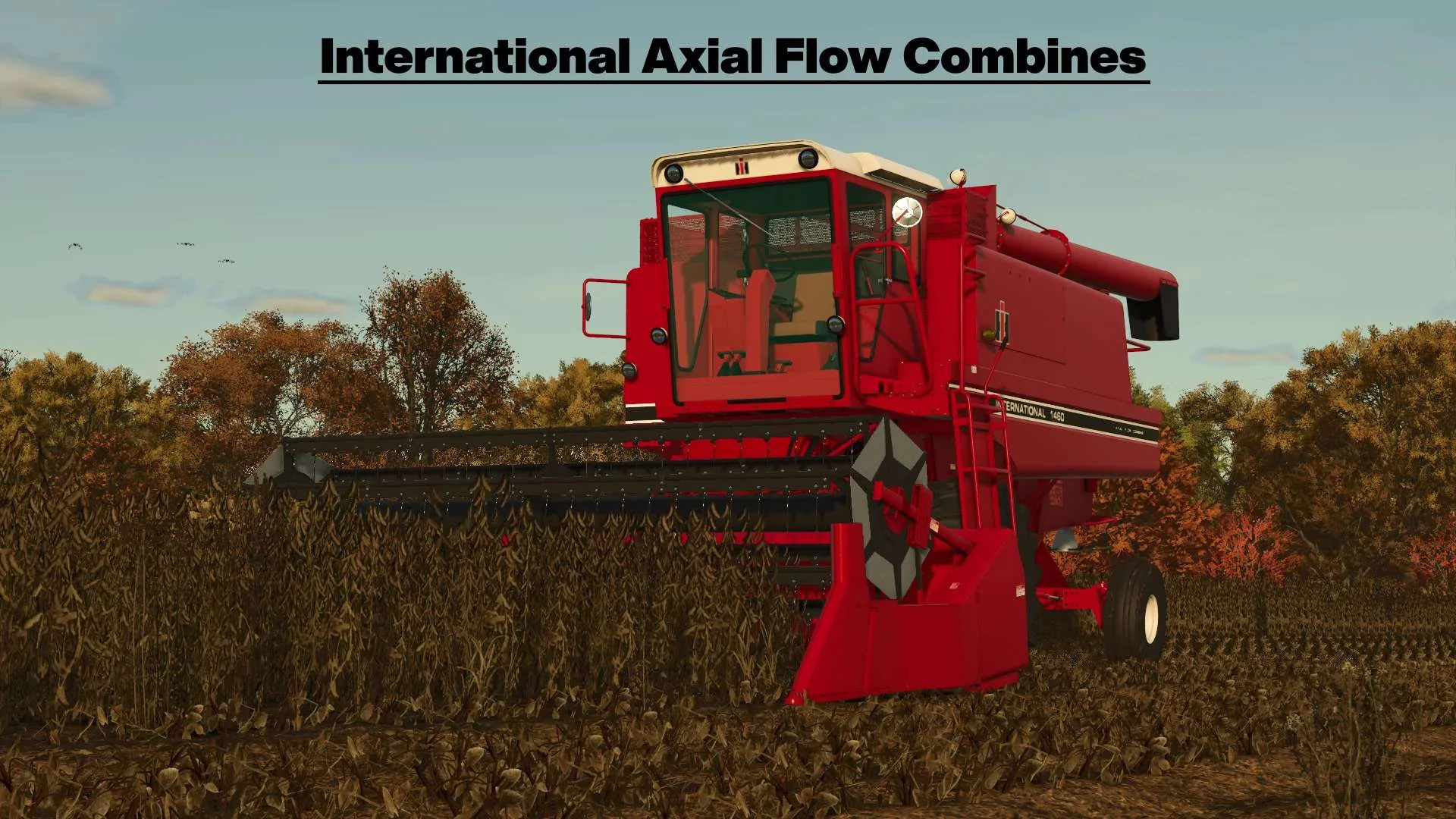 FS25 International 14 Series Axial-Flow Combines v1.0 Harvesters Mod FS25 Mod Free Download