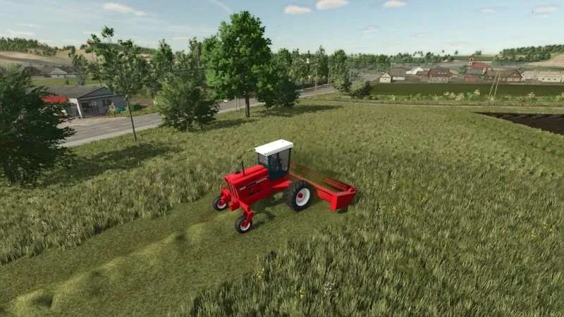 FS25 International 5000 swather v1.0 Harvesters Mod FS25 Mod Free Download