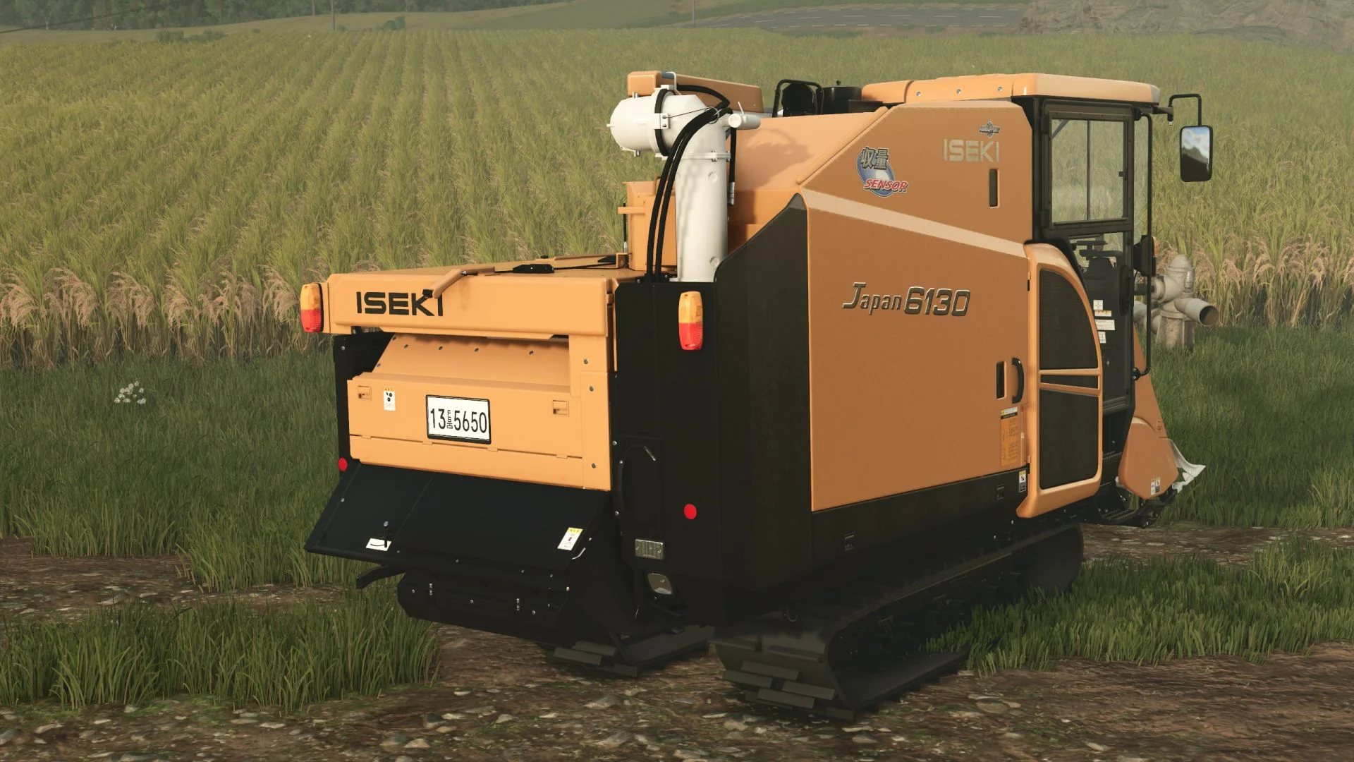 FS25 ISEKI HJ6130 330hp/10.000L V1.0 Harvesters Mod FS25 Mod Free Download