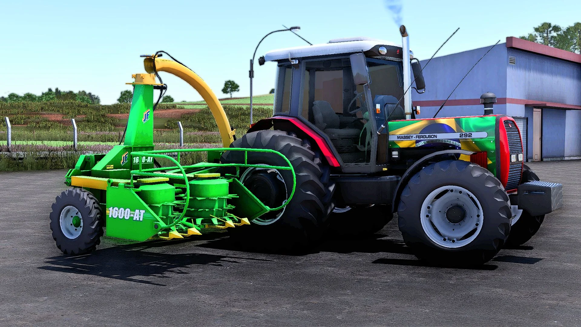 FS25 JF 1600 AT Lateral V1.0 Harvesters Mod FS25 Mod Free Download