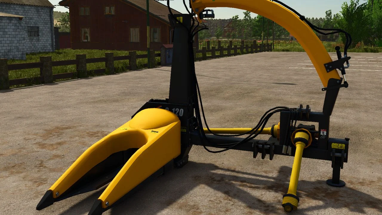 FS25 JF C120 PRETO V1.0 Harvesters Mod FS25 Mod Free Download