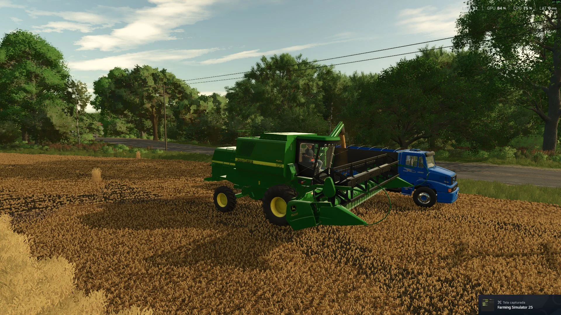 FS25 John Deere 1175 2016 V1.0 Harvesters Mod FS25 Mod Free Download