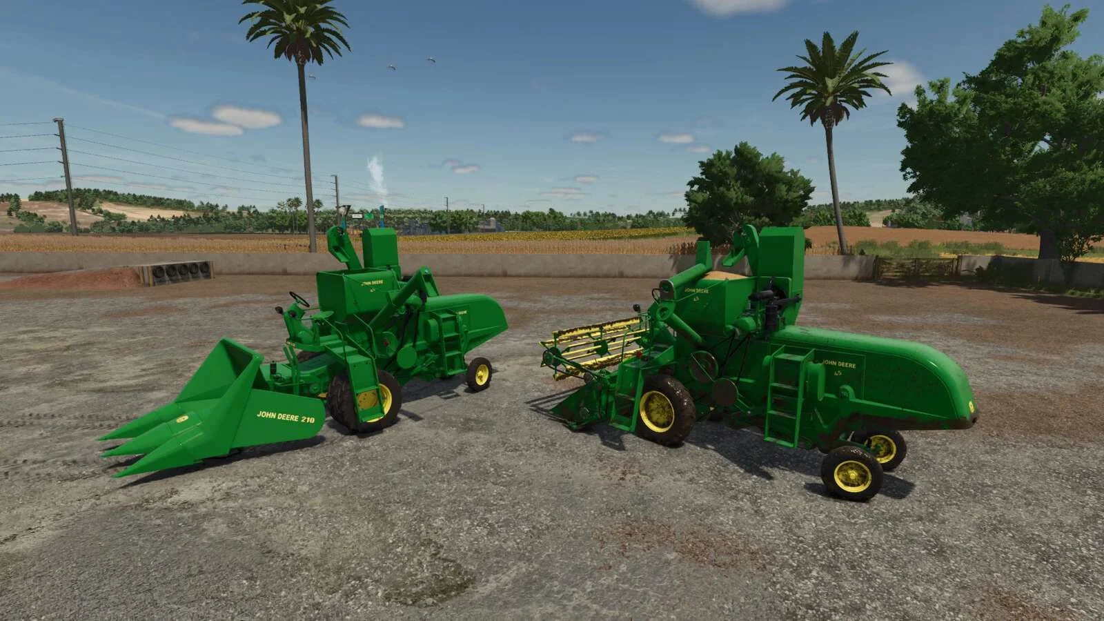 FS25 John Deere 45 v1.0.0.1 Harvesters Mod FS25 Mod Free Download