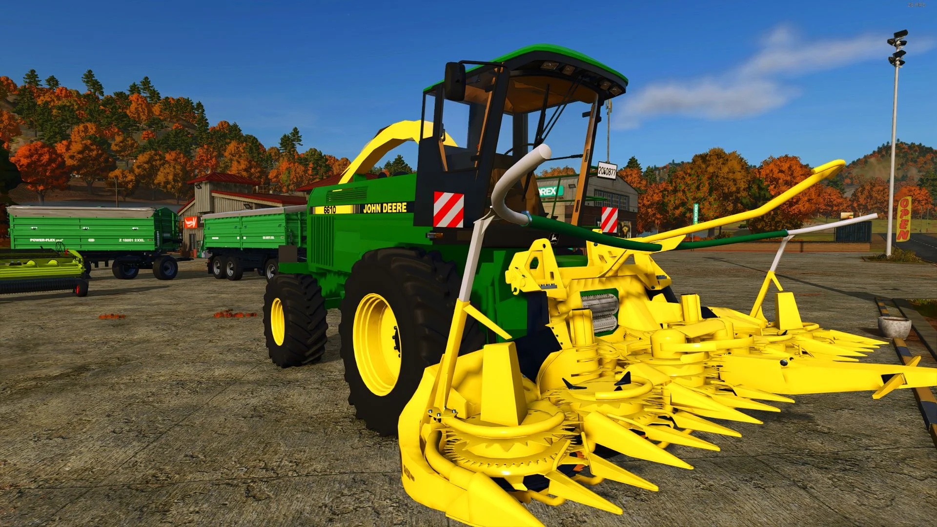 FS25 John Deere 6010 Series V1.0 Harvesters Mod FS25 Mod Free Download