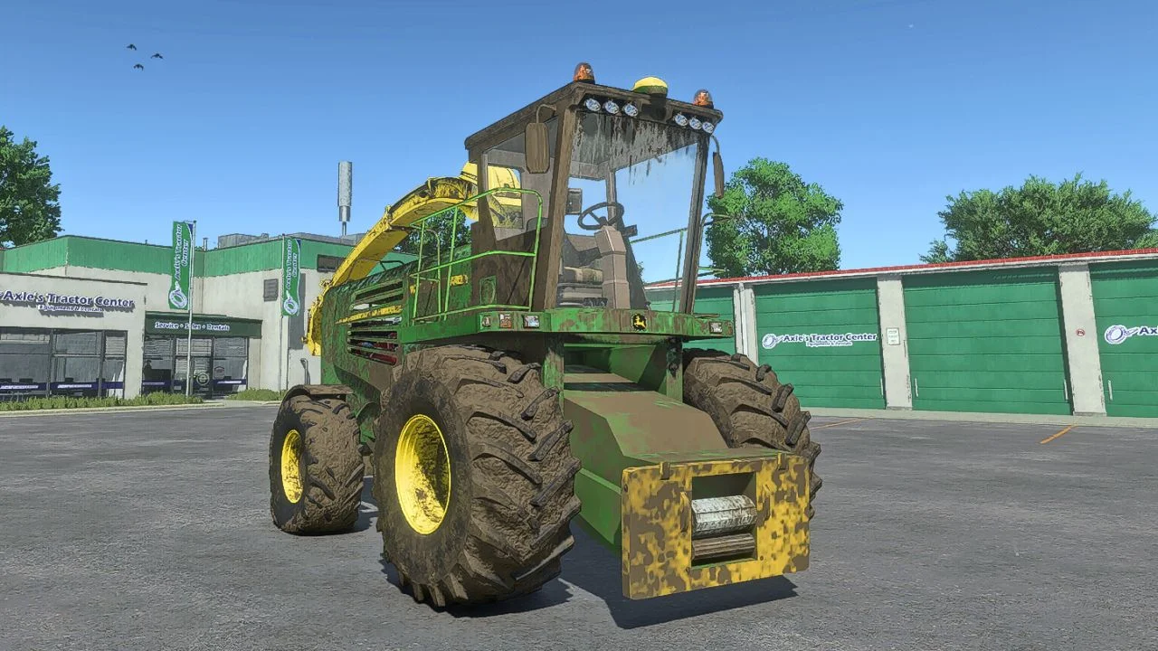FS25 John Deere 7150 V1.0.0.1 Harvesters Mod FS25 Mod Free Download