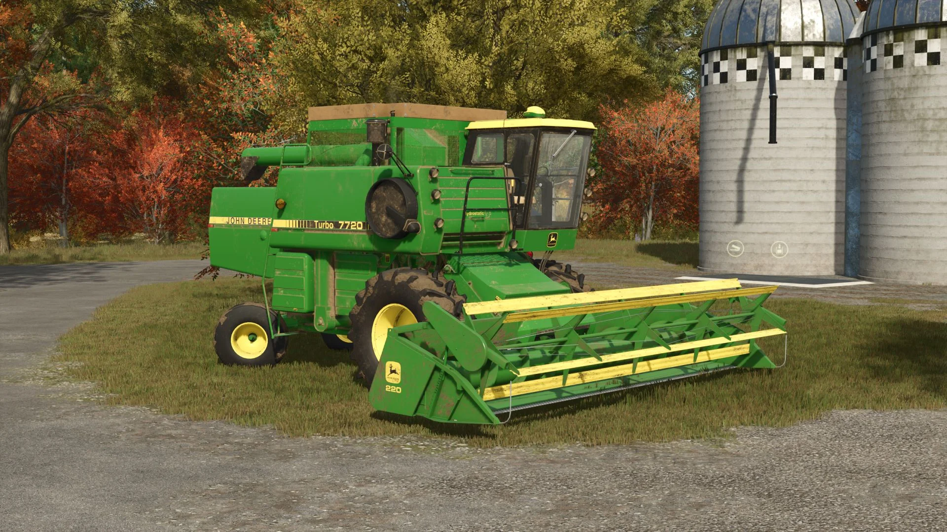 FS25 John Deere 7720 V1.1 Harvesters Mod FS25 Mod Free Download