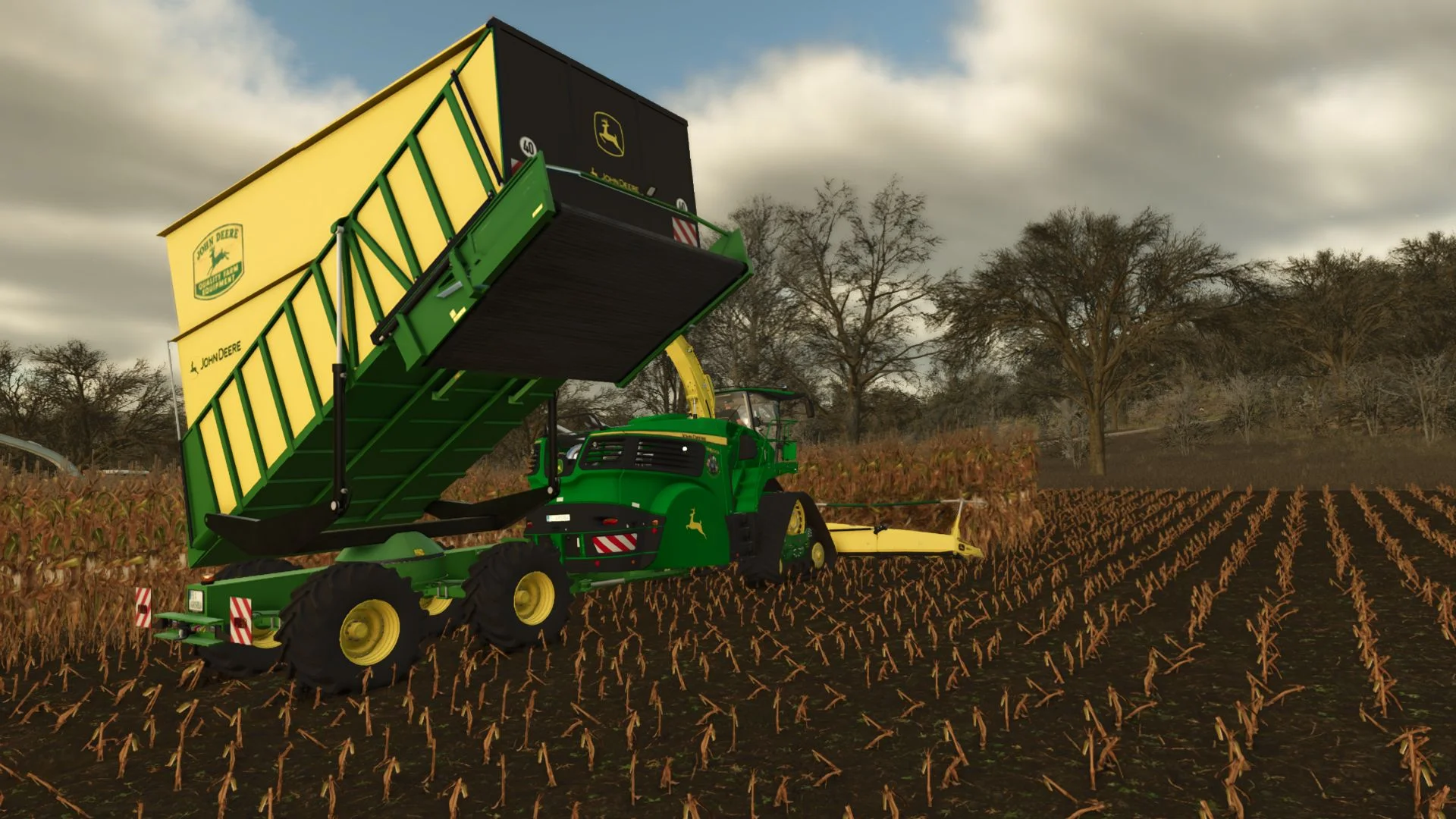 FS25 John Deere 8000 Cargo AgroSrbija V1.0 Harvesters Mod FS25 Mod Free Download