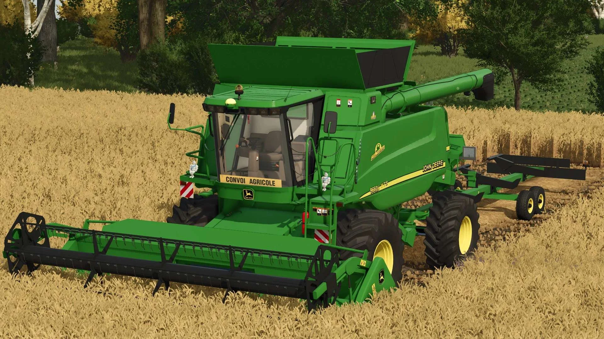 FS25 John Deere 9000 WTS Series v1.0 Harvesters Mod FS25 Mod Free Download