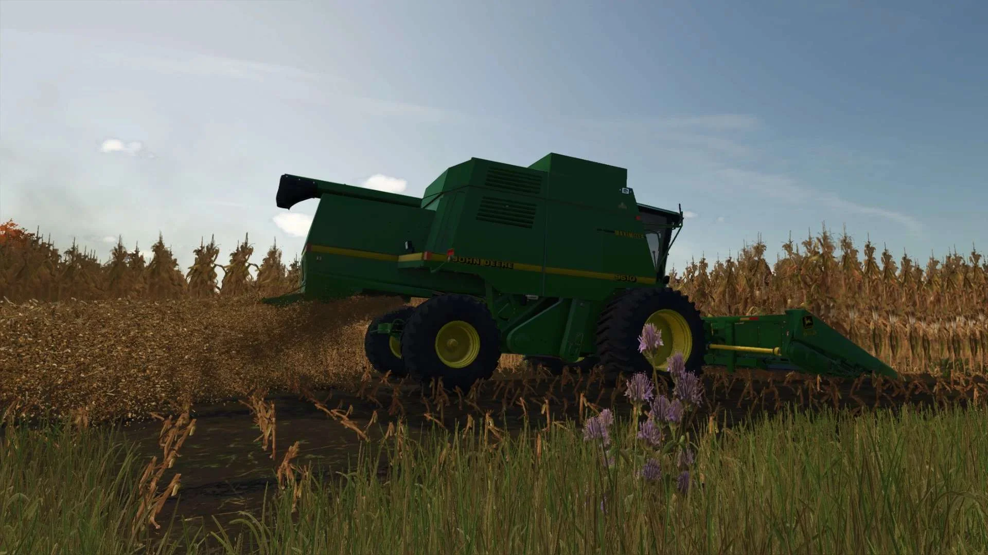 FS25 John Deere 9400-9500 Combines v1.0 Harvesters Mod FS25 Mod Free Download