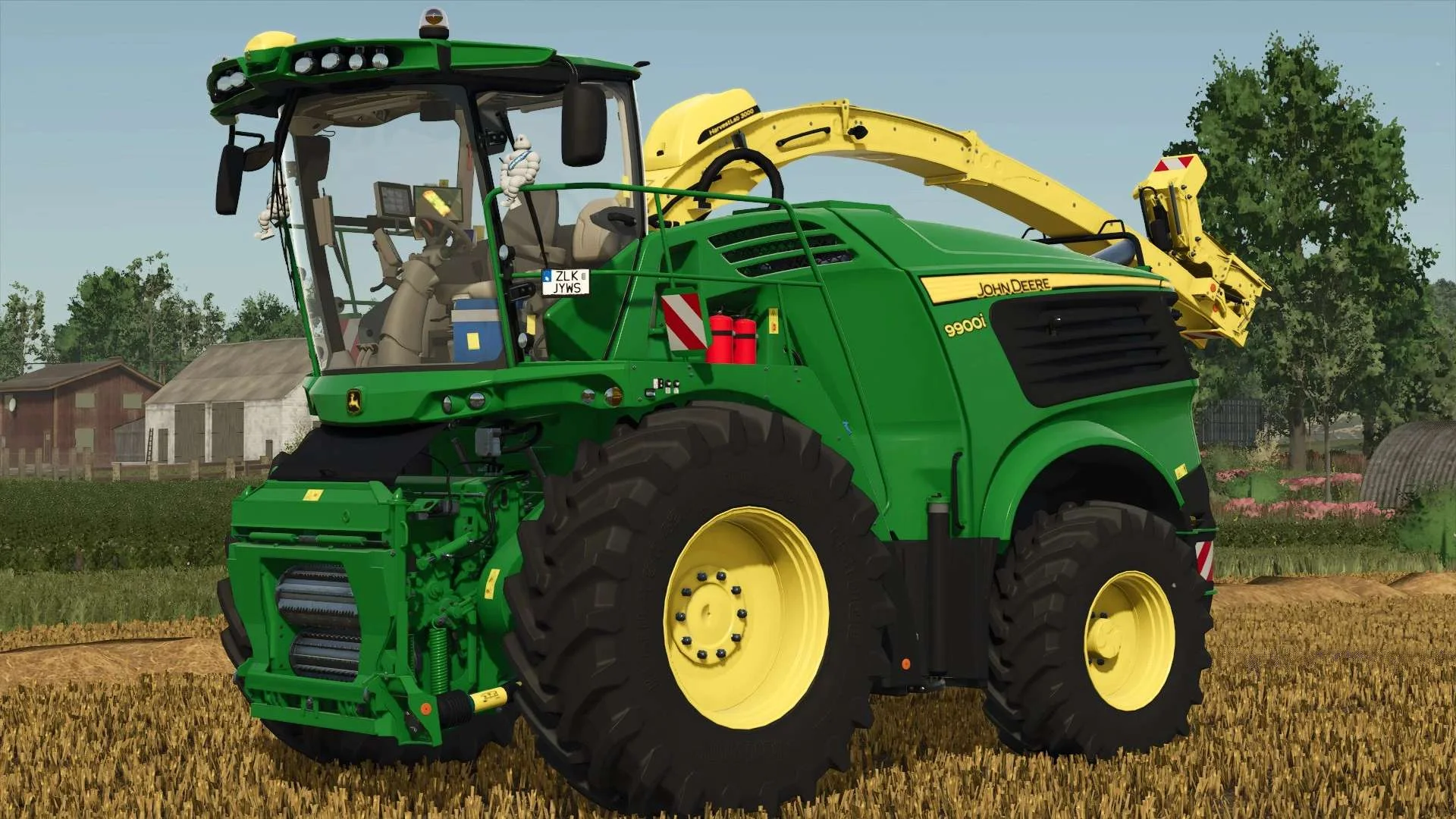 FS25 John Deere 9700/9900 v1.0 Harvesters Mod FS25 Mod Free Download