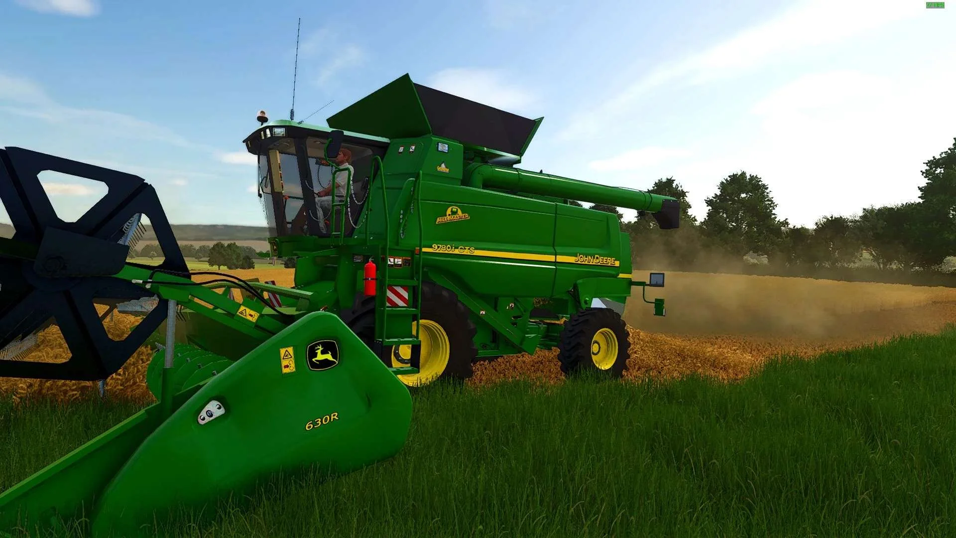 FS25 John Deere 9780 CTS v1.0 Harvesters Mod FS25 Mod Free Download
