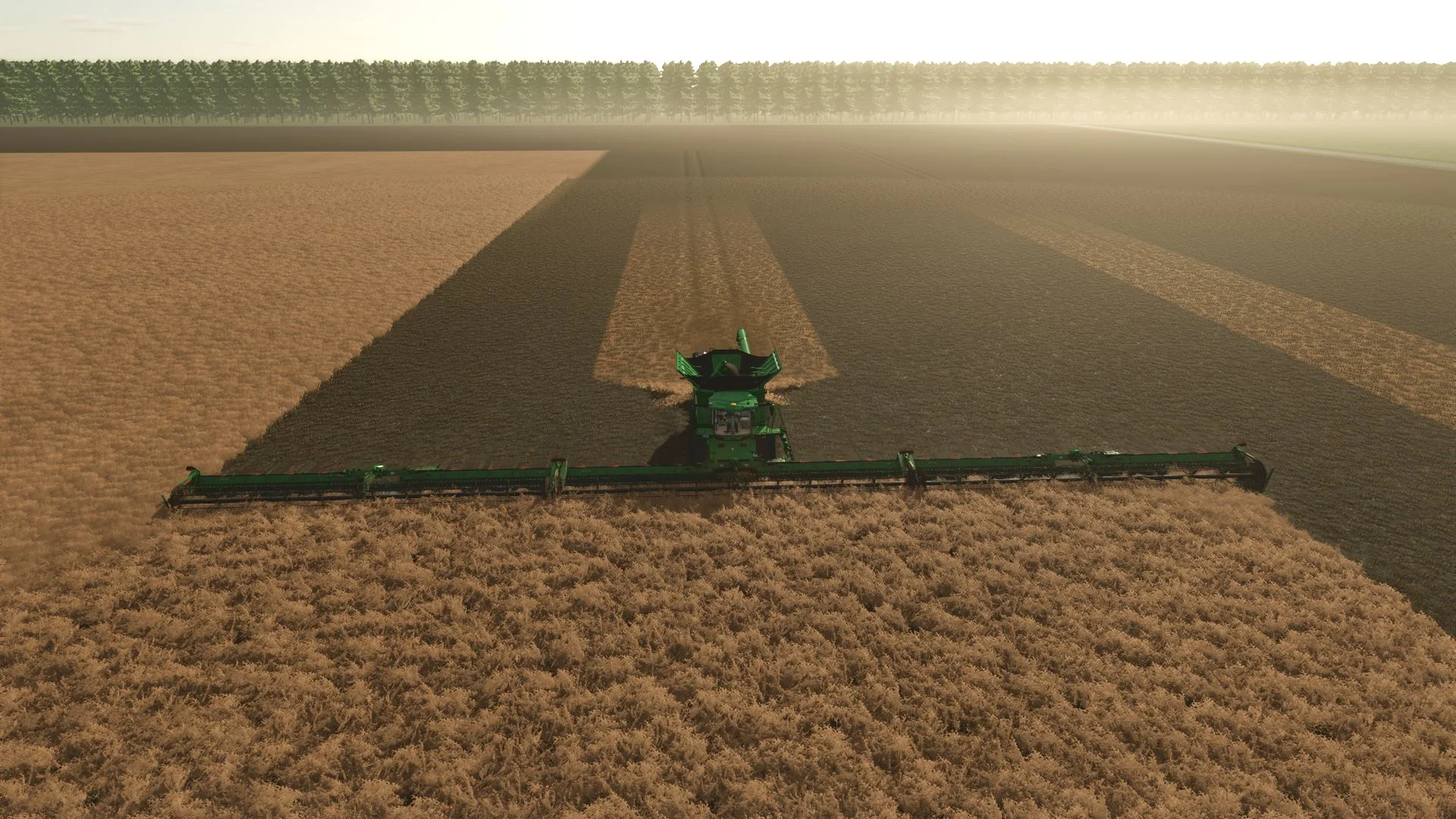 FS25 John Deere cutting bar 45m V1.0.0.2 Harvesters Mod FS25 Mod Free Download
