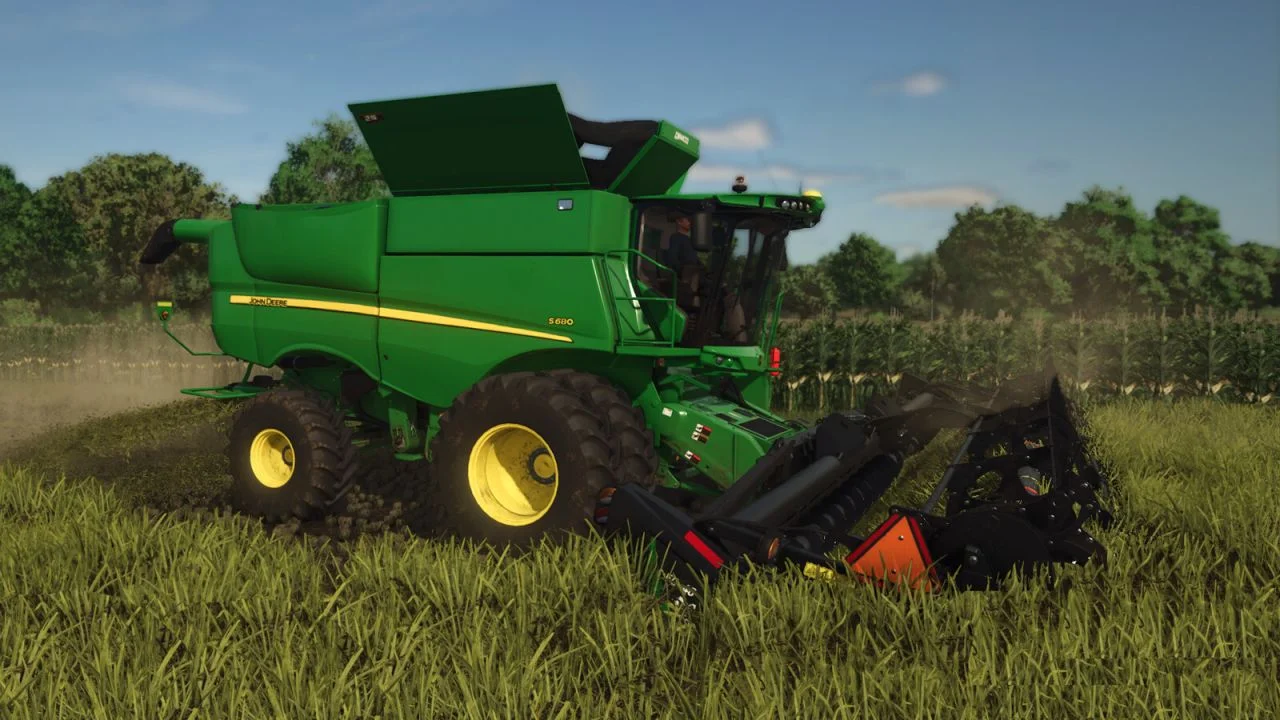 FS25 John Deere S600 Series V1.0 Harvesters Mod FS25 Mod Free Download