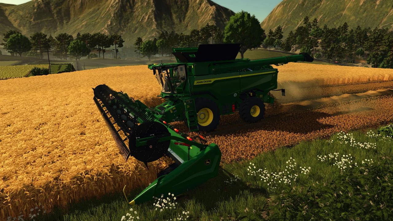 FS25 John Deere S7 Series V1.1 Harvesters Mod FS25 Mod Free Download