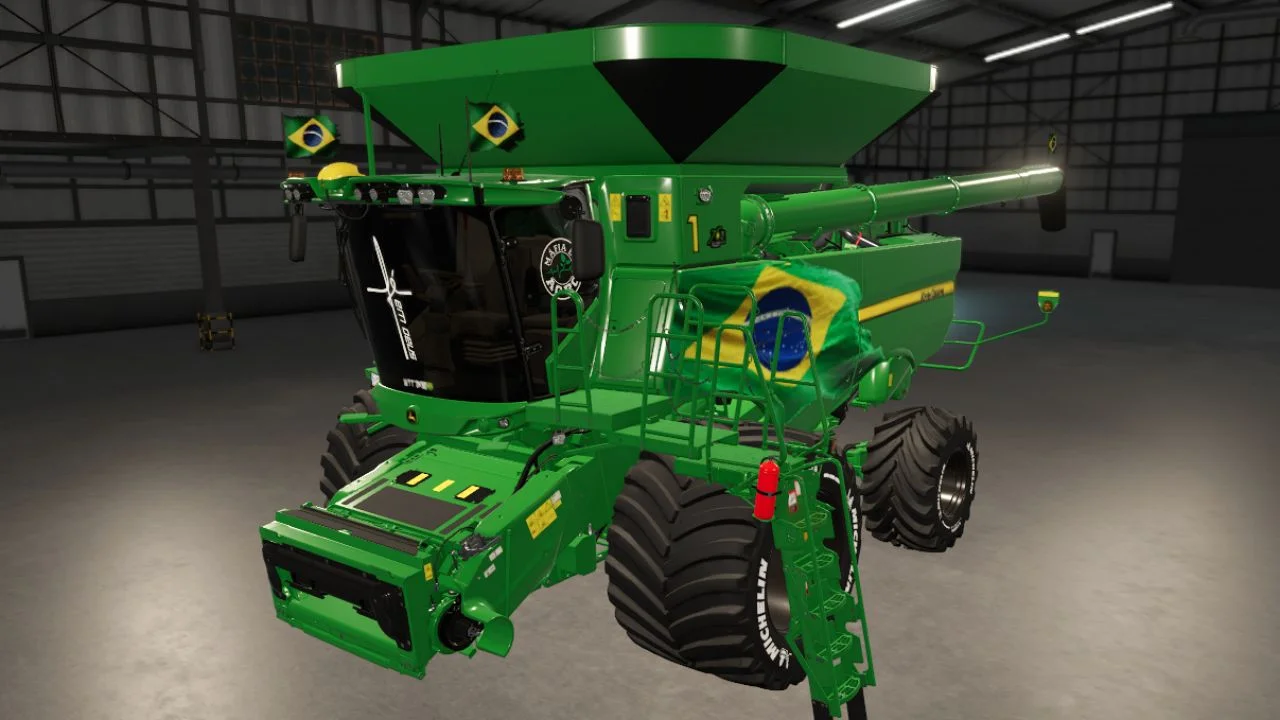 FS25 John Deere S700 BR v1.0 Harvesters Mod FS25 Mod Free Download