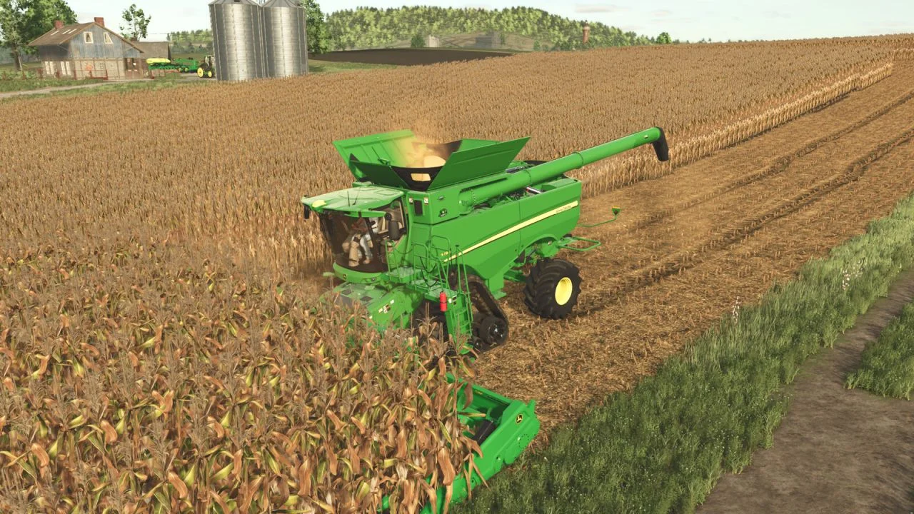 FS25 John Deere S700 Series Combines V1.0.0.2 Harvesters Mod FS25 Mod Free Download