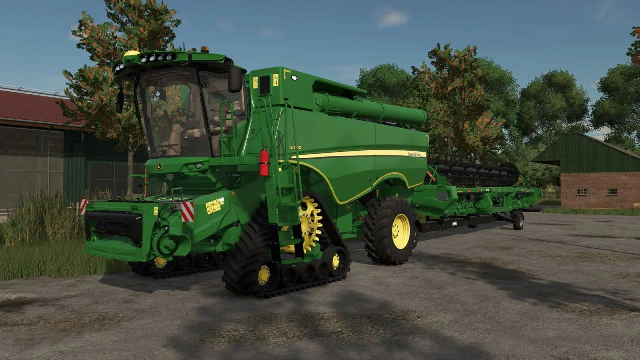 FS25 John Deere S790 EU V1.0 Harvesters Mod FS25 Mod Free Download