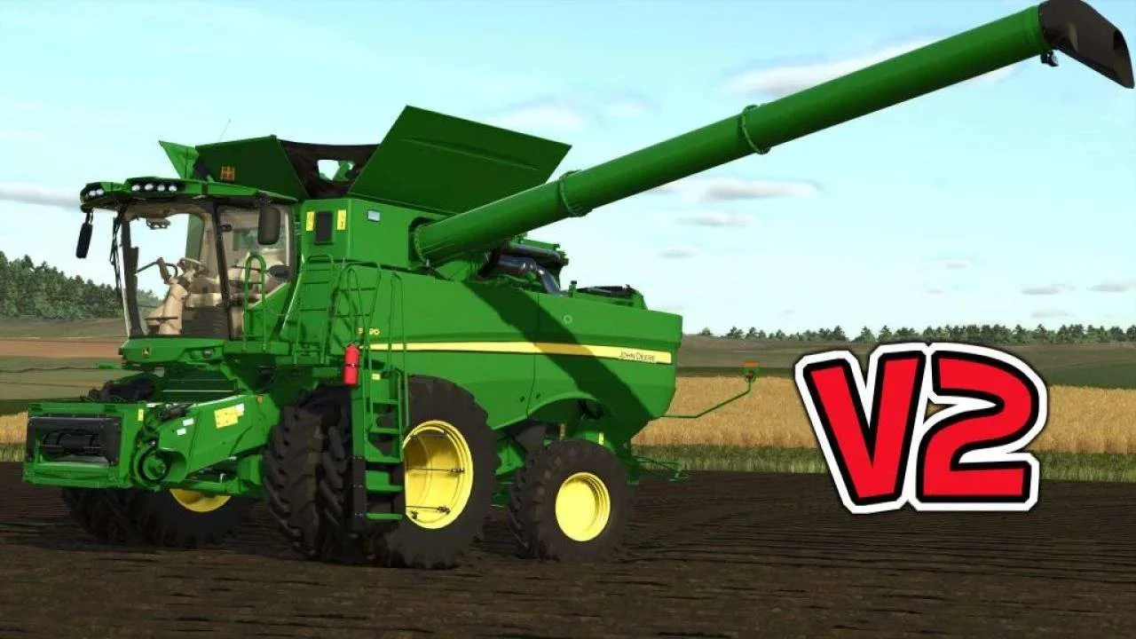 FS25 John Deere S790 v2.1 Harvesters Mod FS25 Mod Free Download