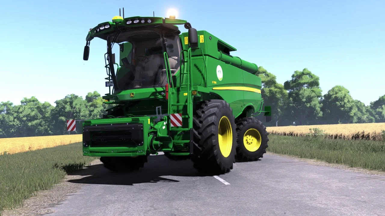 FS25 John Deere S970 EU Custom Kite V1.0 Harvesters Mod FS25 Mod Free Download