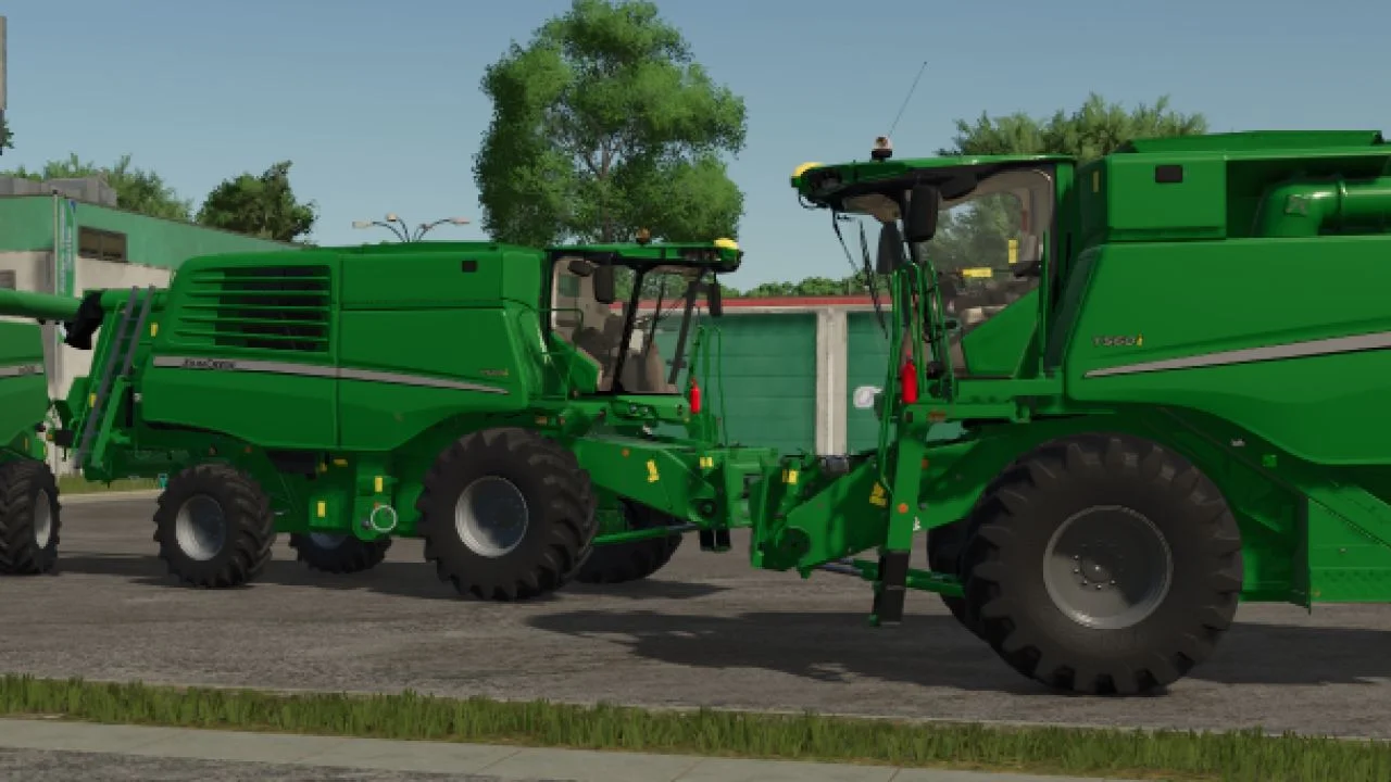 FS25 John Deere T560 grey edition V1.0 Harvesters Mod FS25 Mod Free Download