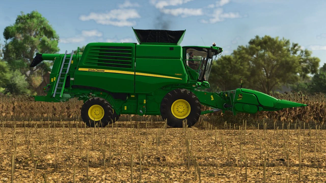 FS25 John Deere T560 Pack V1.0.0.1 Harvesters Mod FS25 Mod Free Download
