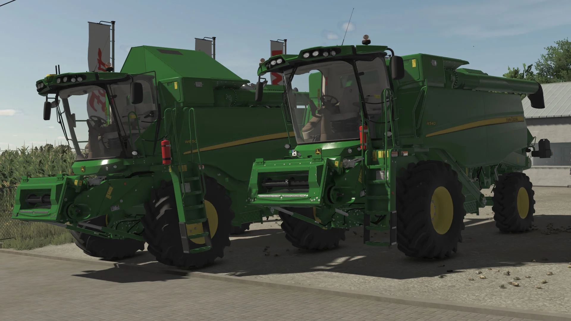 FS25 John Deere W Series V1.0.0.2 Harvesters Mod FS25 Mod Free Download