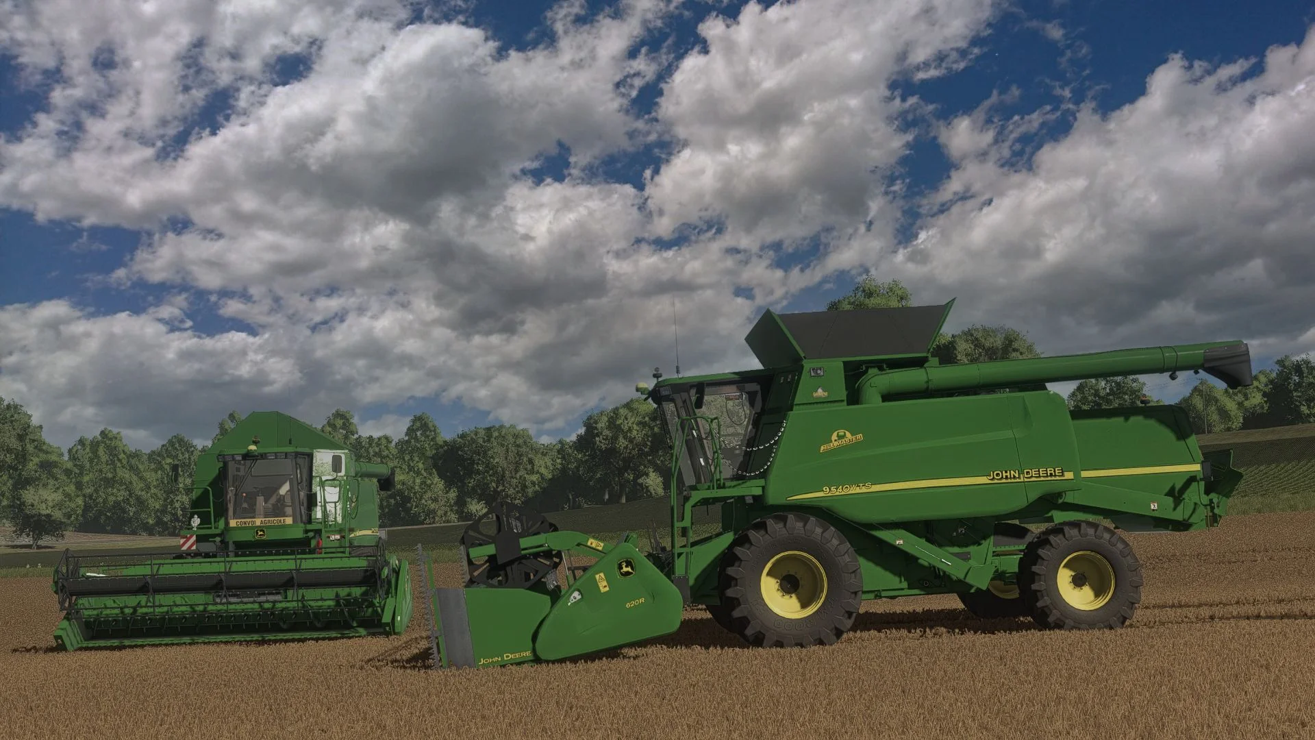 FS25 John Deere WTS/I Series V1.0 Harvesters Mod FS25 Mod Free Download