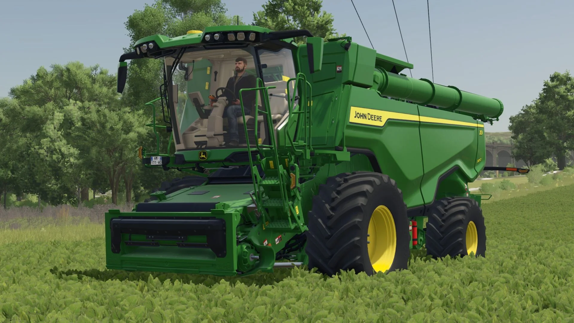 FS25 John Deere X9 1100 (Wheel version) V1.0 Harvesters Mod FS25 Mod Free Download