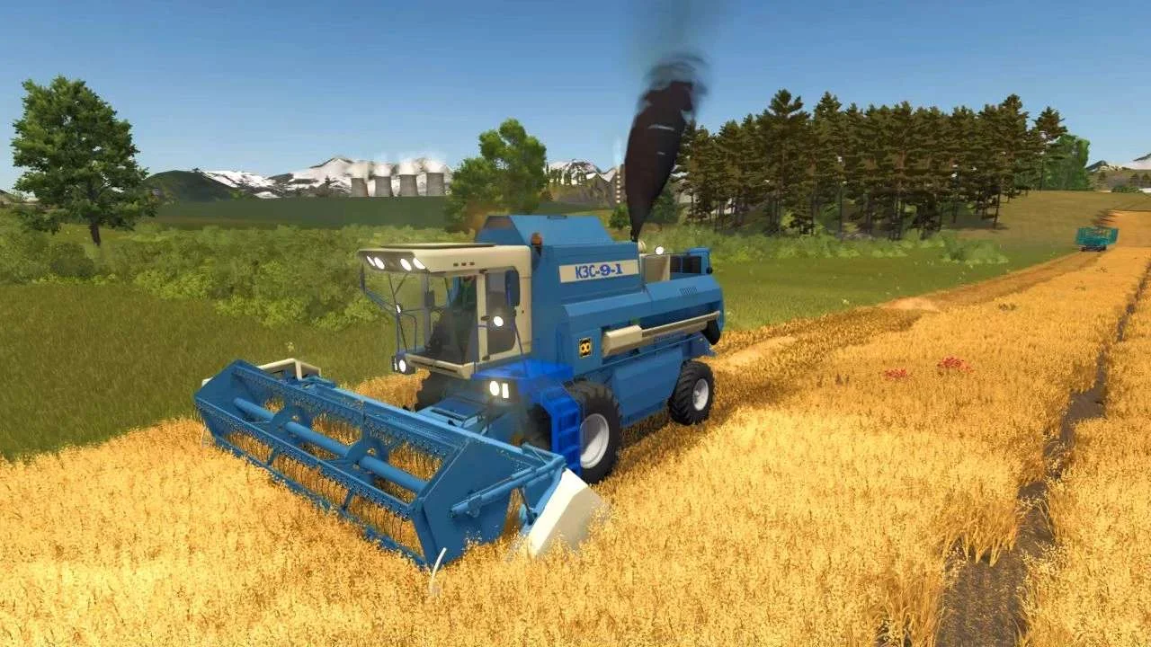 FS25 K3C-9-1 Slavutych v1.0 Harvesters Mod FS25 Mod Free Download
