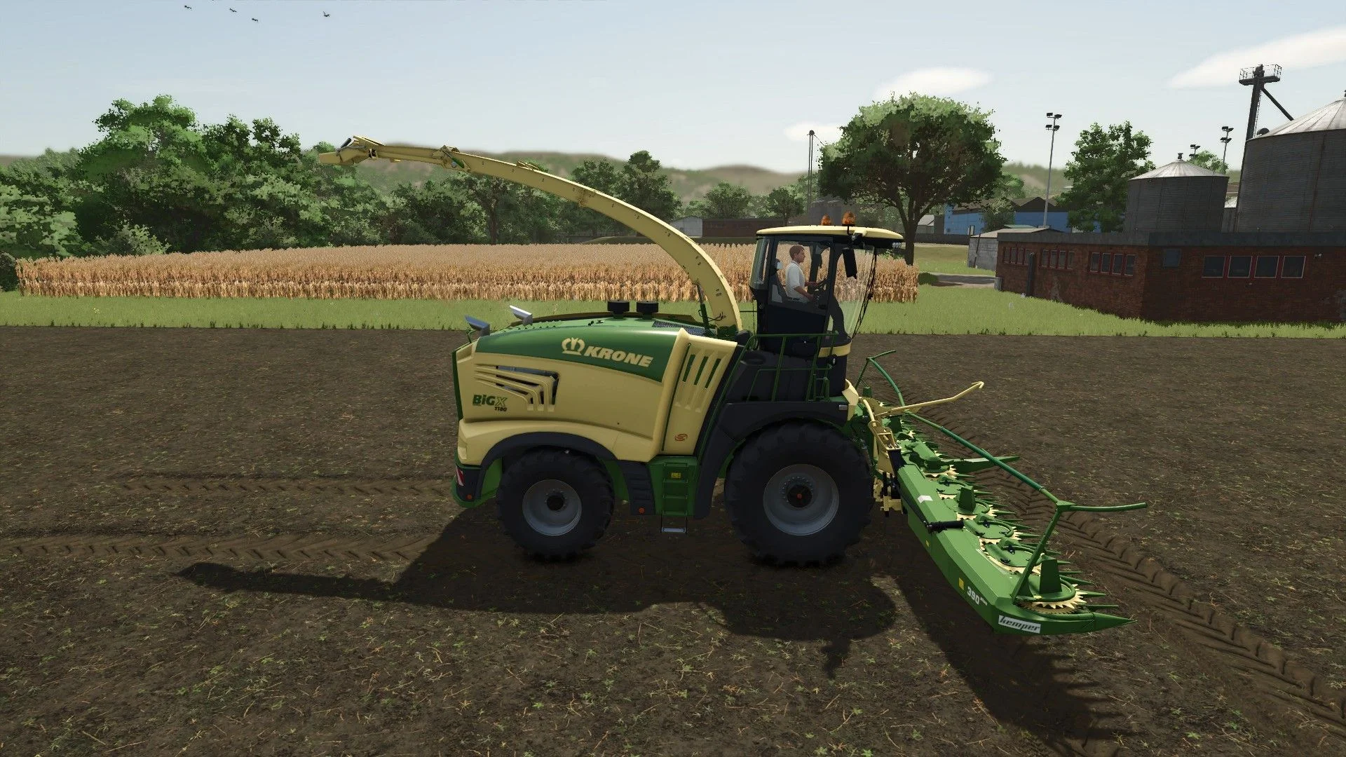 FS25 Krone BiG X 1180 V1.0 Harvesters Mod FS25 Mod Free Download