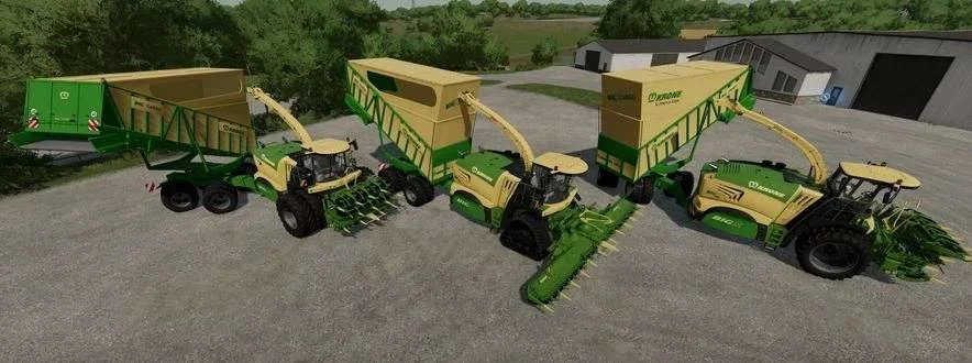 FS25 Krone Big X1100 Cargo v1.0 Harvesters Mod FS25 Mod Free Download