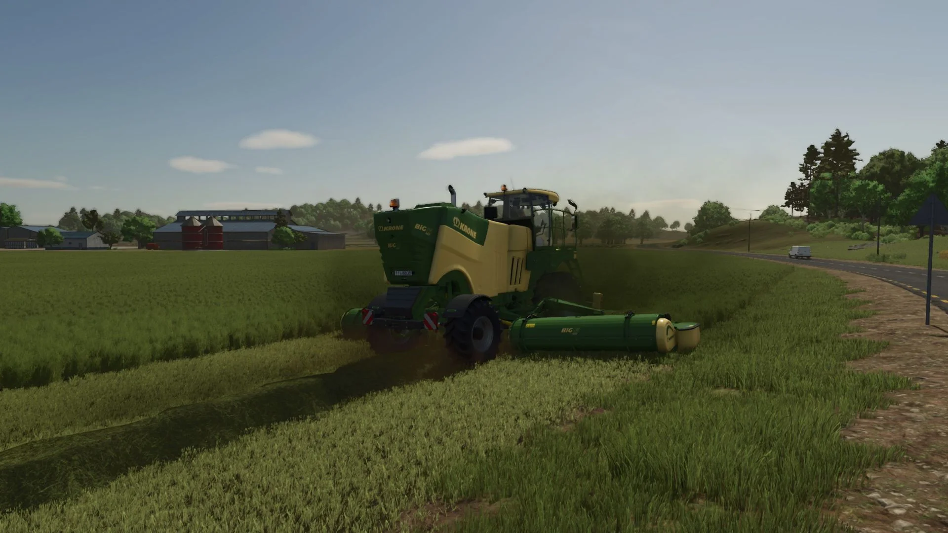 FS25 Krone BigM 450 Faster / More Power v1.0 Harvesters Mod FS25 Mod Free Download
