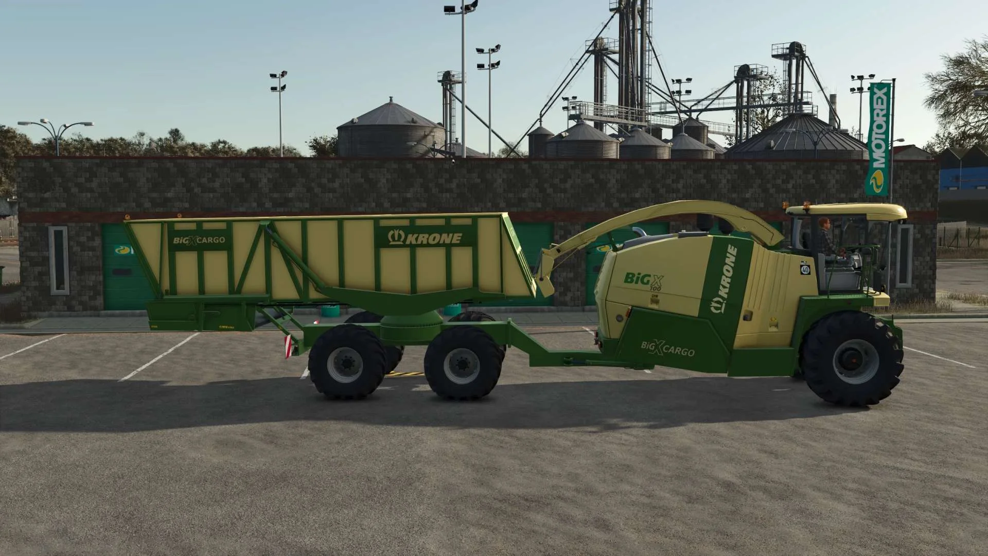 FS25 Krone BigX 1100 Cargo rebuild v1.0.2 Harvesters Mod FS25 Mod Free Download