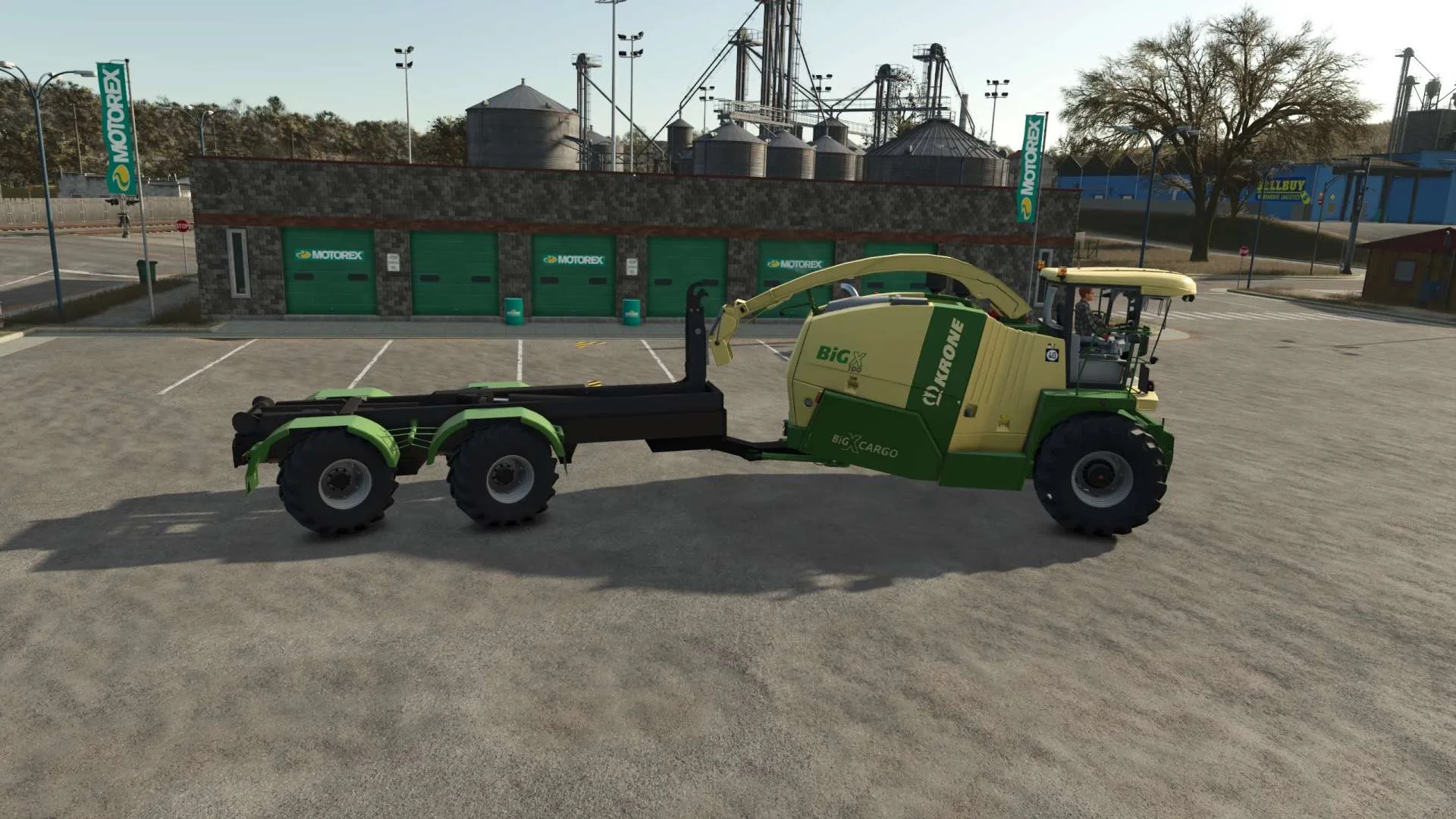 FS25 Krone BigX 1100 HKL v1.0.0.1 Harvesters Mod FS25 Mod Free Download
