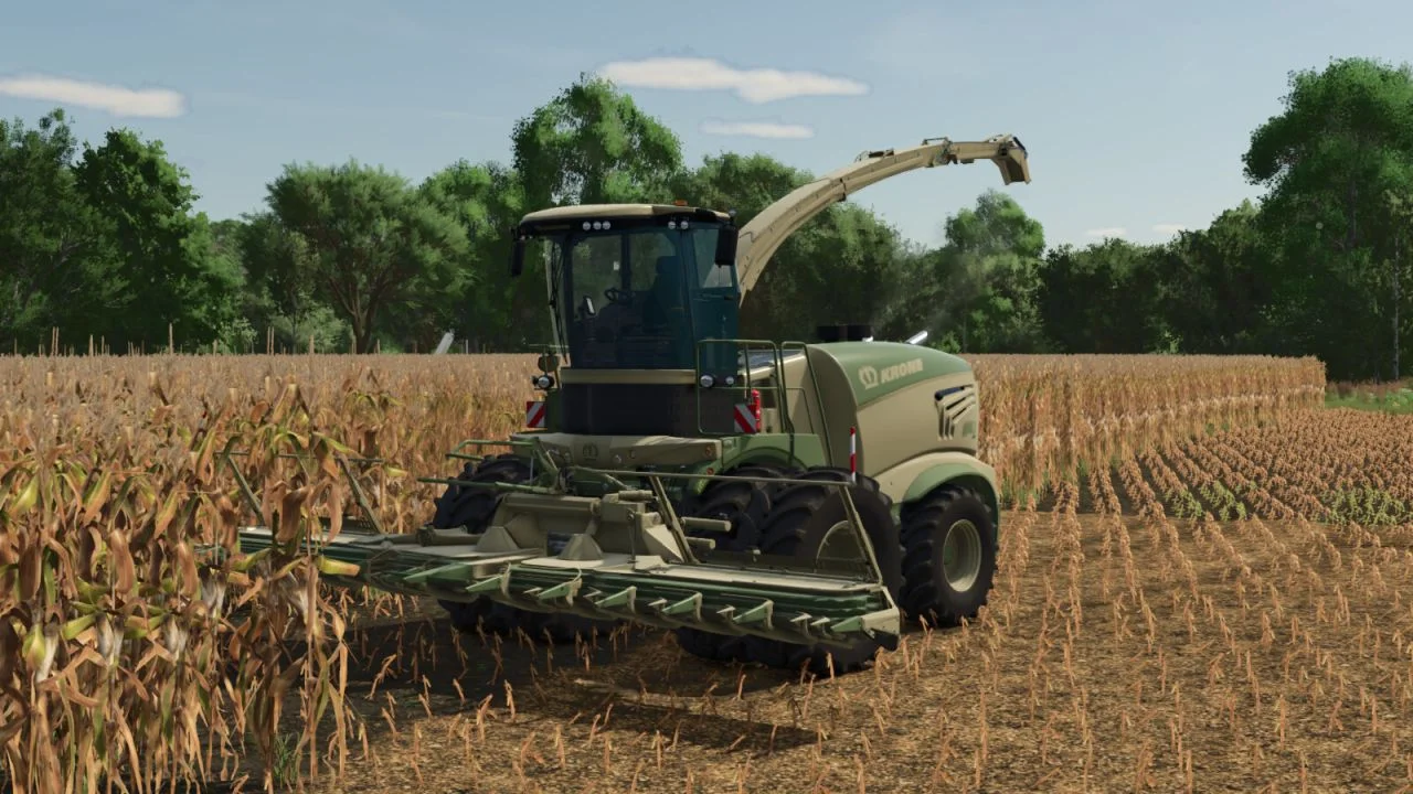 FS25 Krone BigX 1180 Pack V1.0 Harvesters Mod FS25 Mod Free Download