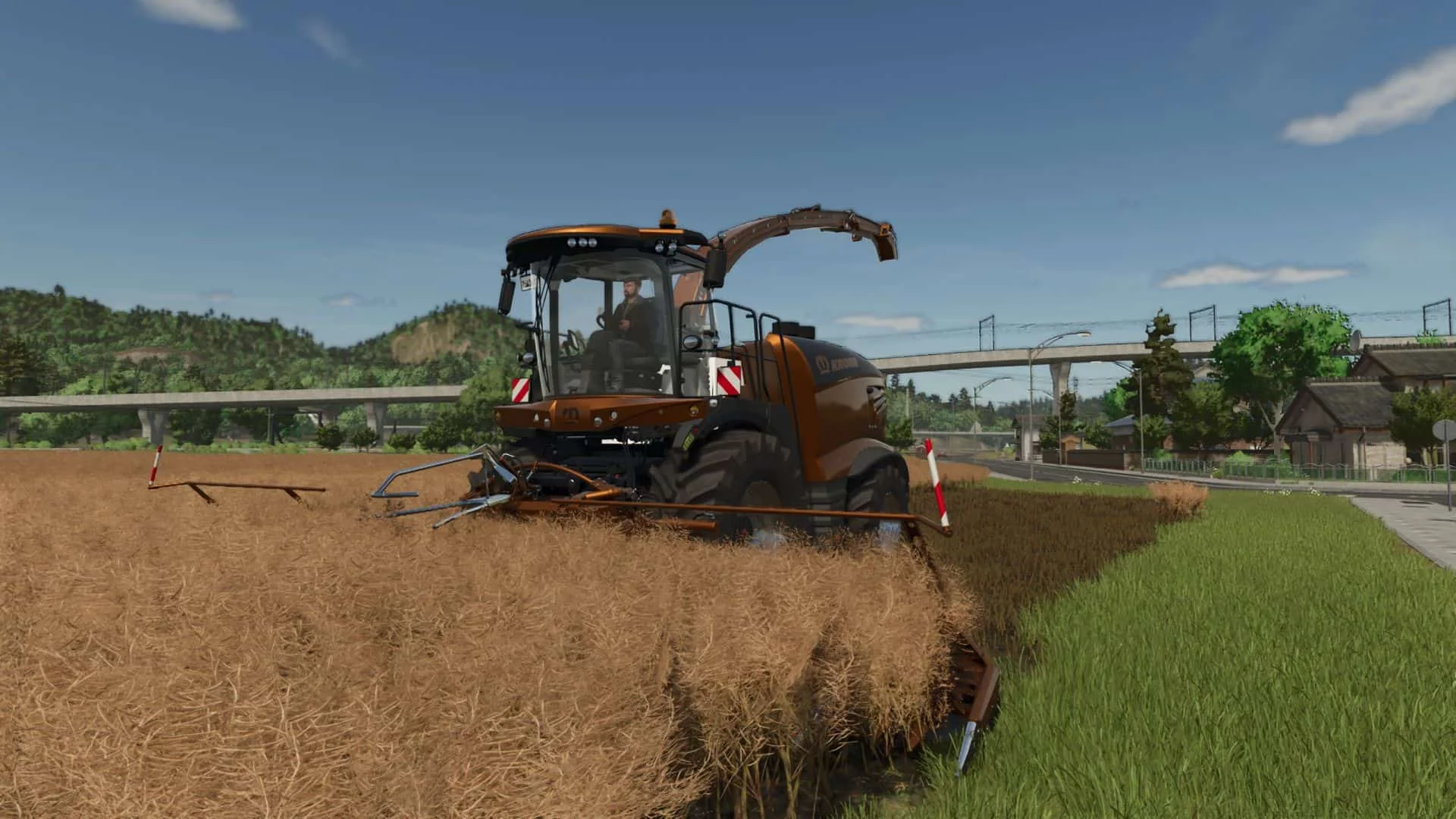 FS25 Krone BigX1180 & X-Collect900 (Colors + Hopper) v1.0 Harvesters Mod FS25 Mod Free Download