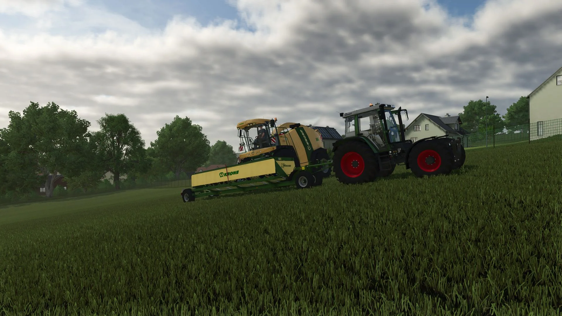 FS25 Krone XDisc 620 (real sound) V1.0 Harvesters Mod FS25 Mod Free Download